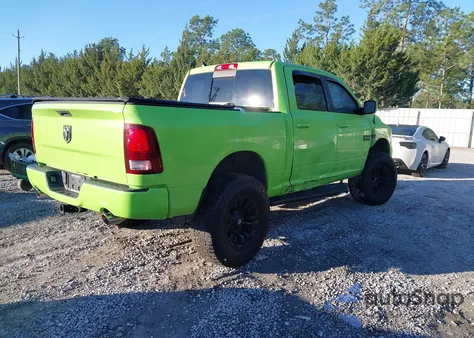 2017 Ram 1500 Sport 4X2 5'7 Box из США, поврежденный, VIN 1C6RR6MT5HS763367